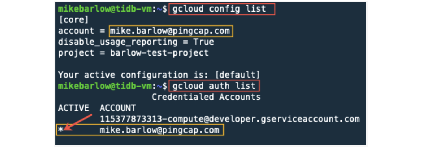 Registered email address