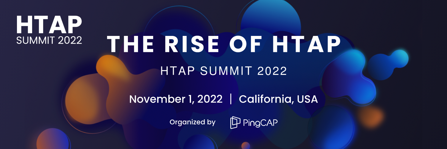 HTAP Summit 2022 banner