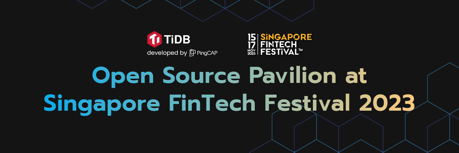 Open Source Pavilion at Singapore FinTech Festival 2023