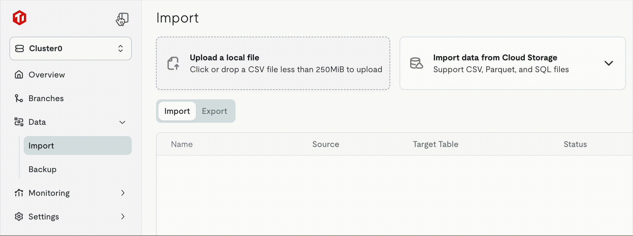 Collapsible Sidebar