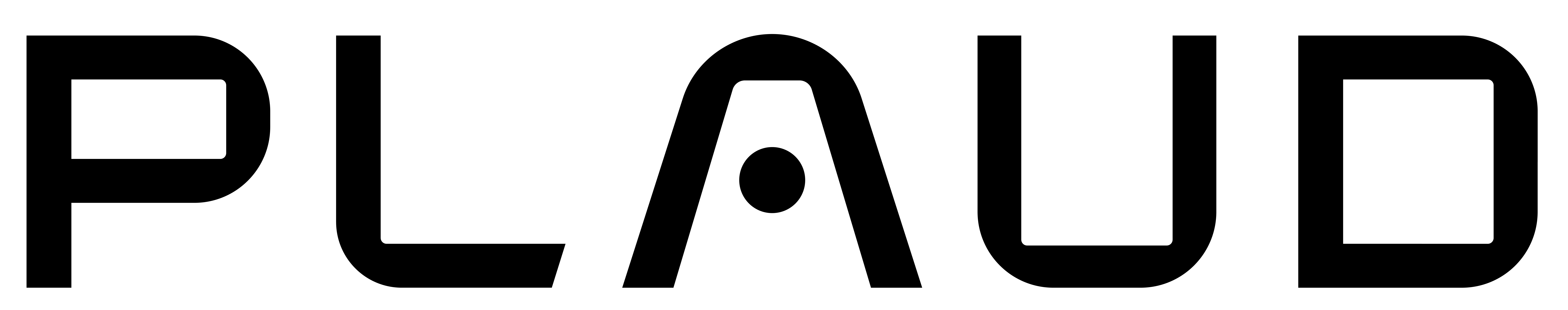 Plaud logo black