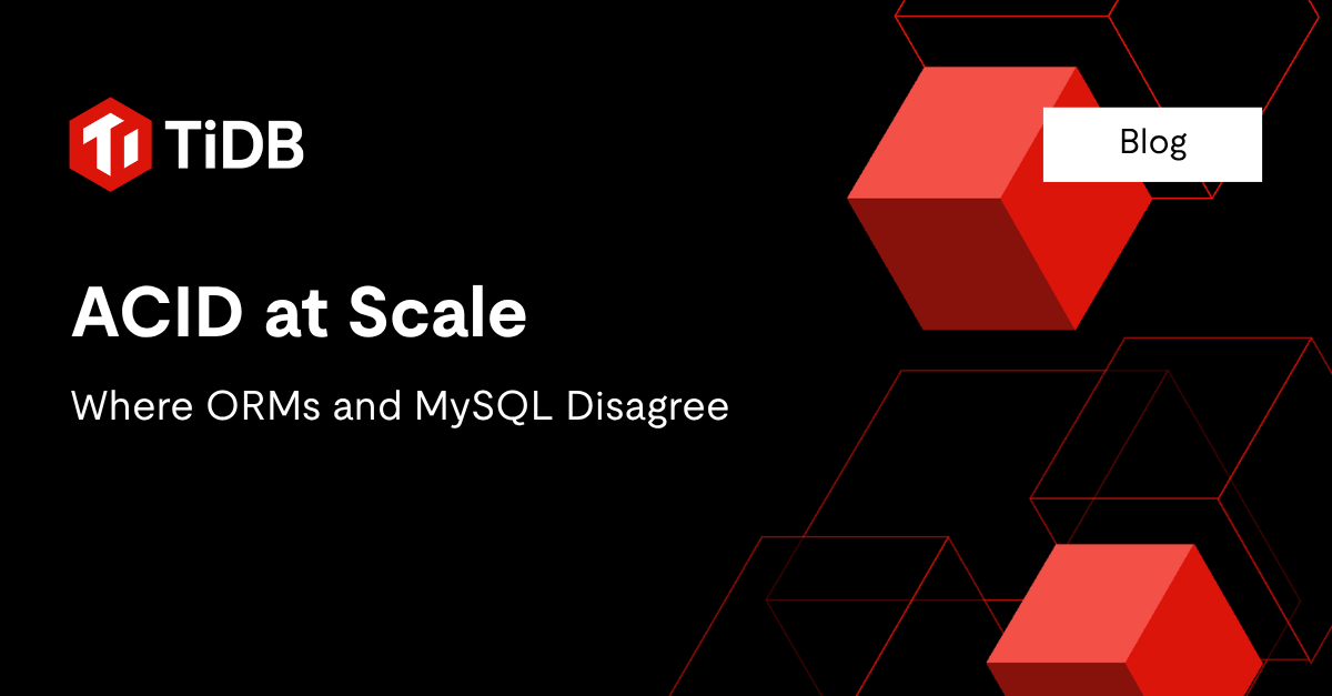 ORM Sharded MySQL: Where ACID Breaks at Scale